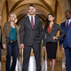 From left to right: Jon Seda, Joelle Carter, Philip Winchester, Monica Barbaro, and Carl Weathers star in Chicago Justice (Photo: Chris Haston/NBC)